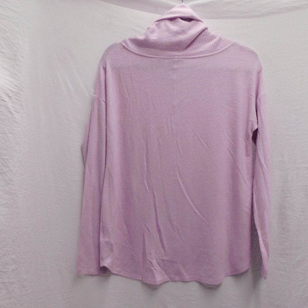 Rachel Zoe M Light Purple Super Soft Cowl Neck Sweater EUC - Picture 5 of 5